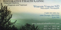 Restorative Health Clinic 1